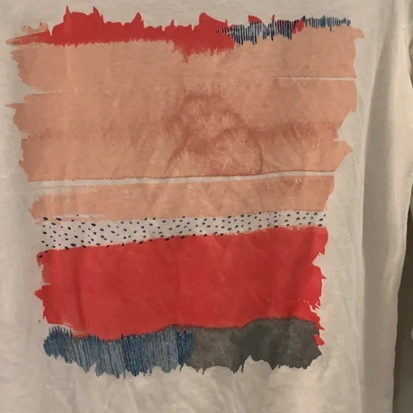 Anthropologie T-Shirt Size Small EUC - Picture 2 of 5